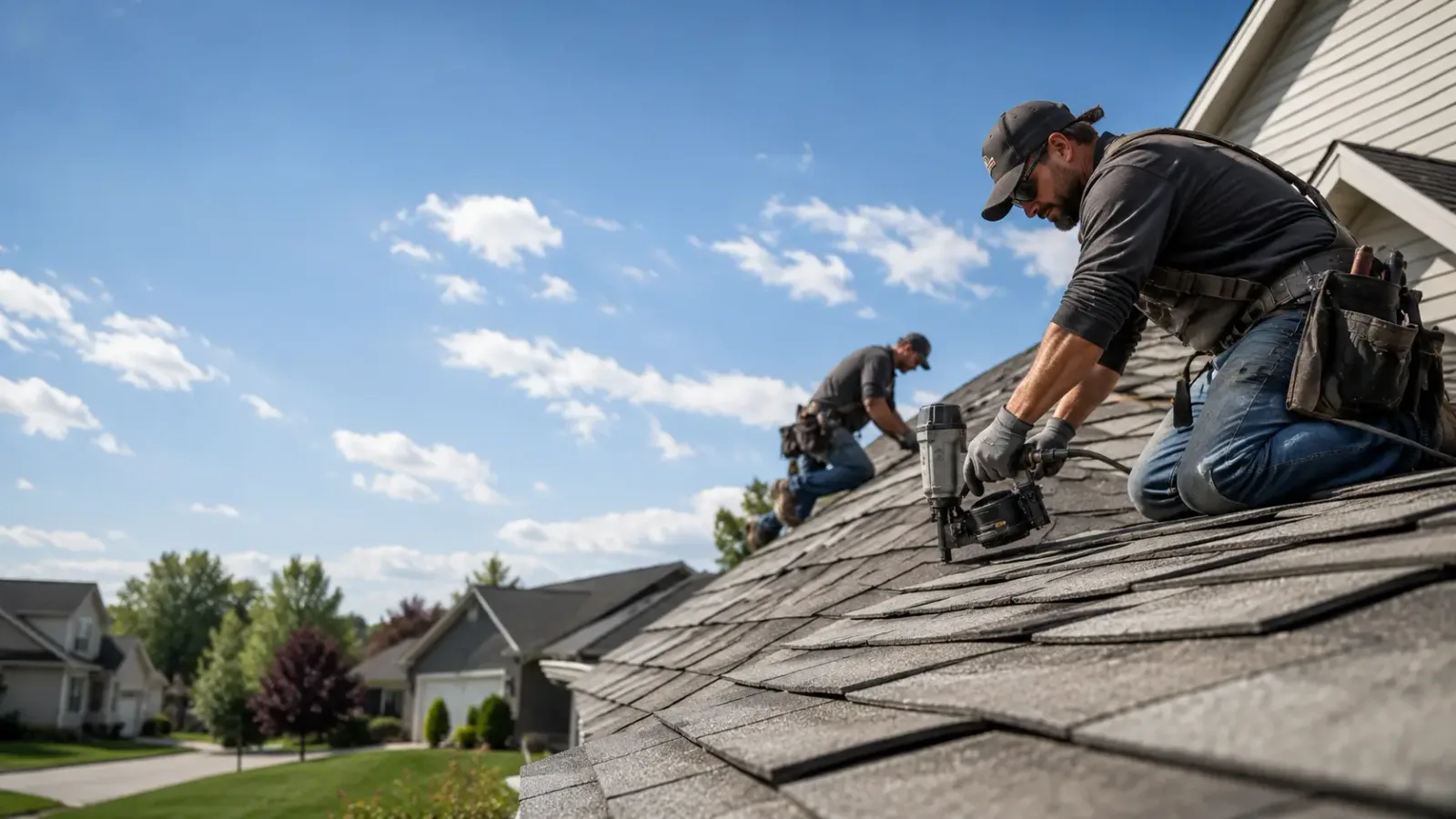 Storm Damage Roof Repair in Paris, MS near me